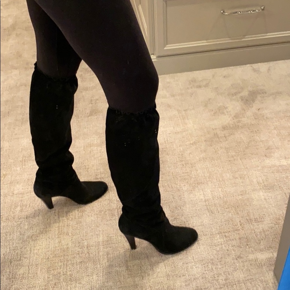 Michael Michael kors black below the knee boots